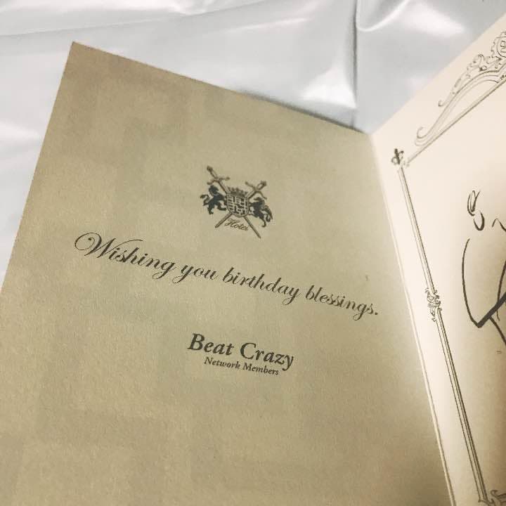 HOTEI 初代バースデーメッセージカード