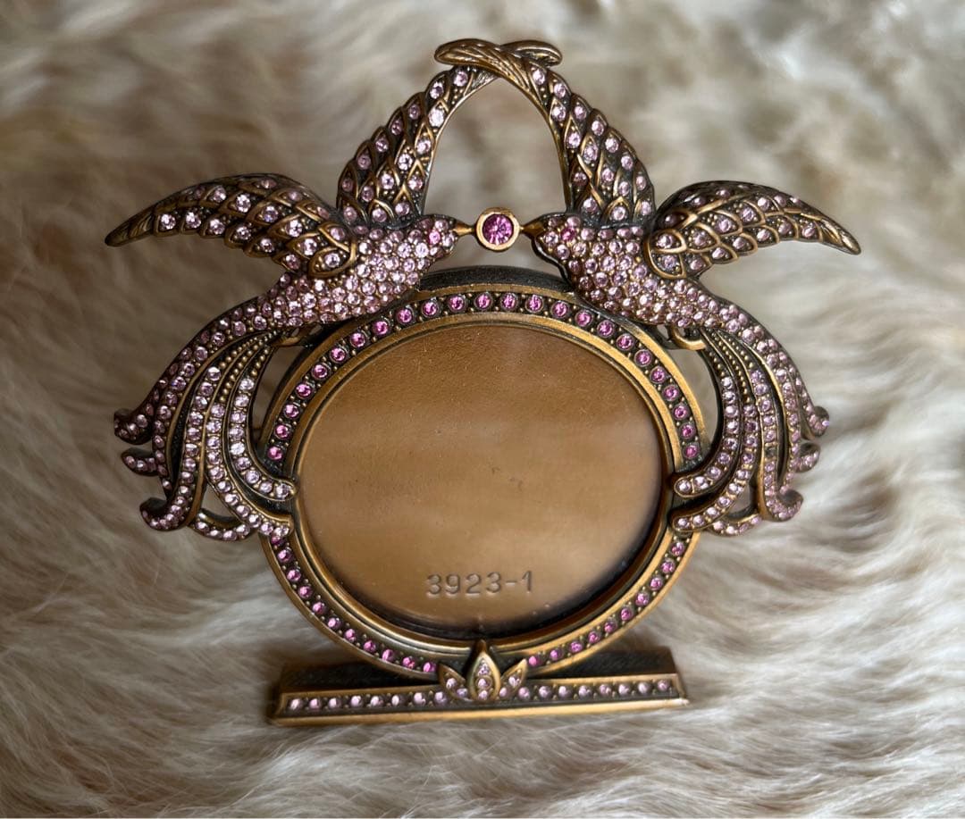 BEREBI レア❣️限定品　写真たて フォトフレーム　孔雀　ビンテージ