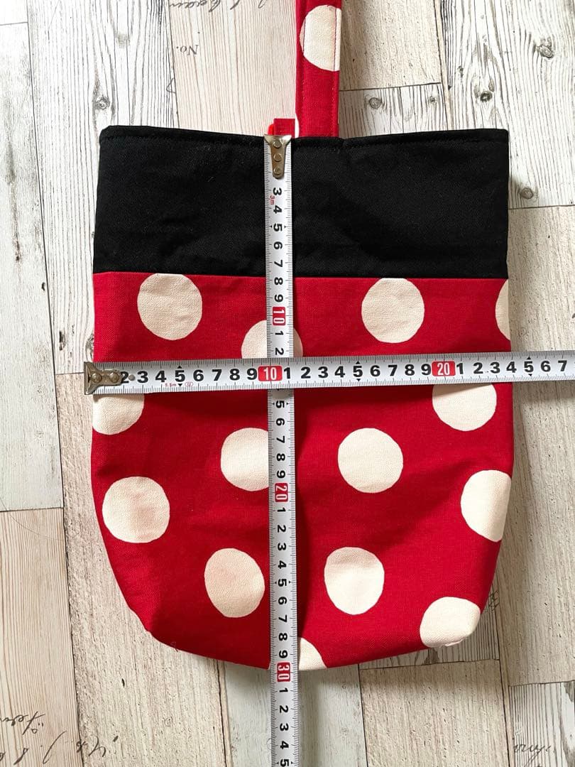 きみどり様専用♪シューズ袋＊ドットリボン.11 - メルカリ