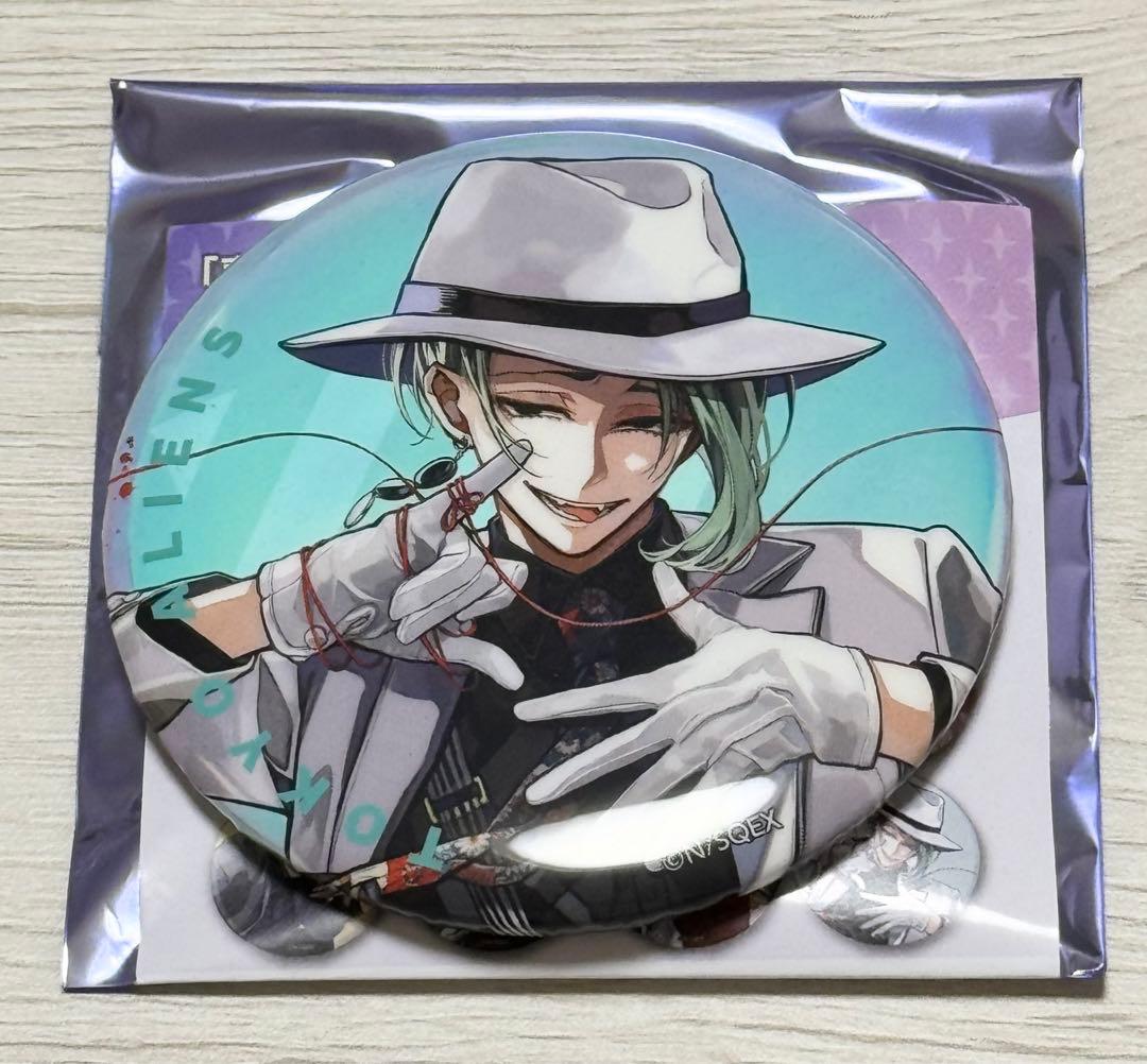 東京エイリアンズ ハロルド オーロラ缶バッジ - メルカリ