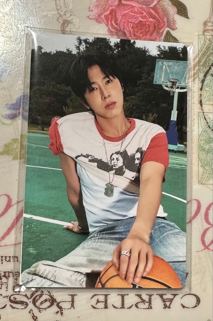 東方神起 ユノ ソログッズ投入のトレカ 1枚 おまけ付き 写真2枚目