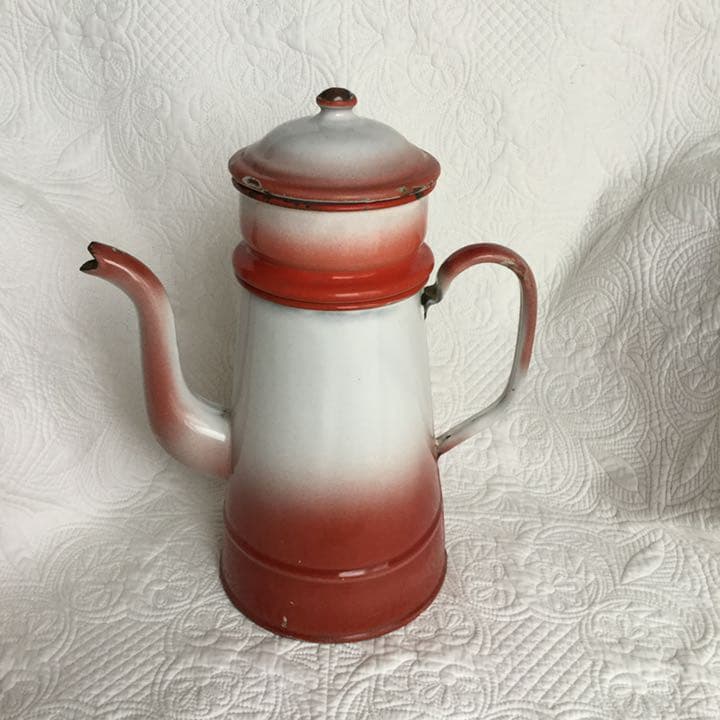 琺瑯ポット✳︎フランス　アンティーク