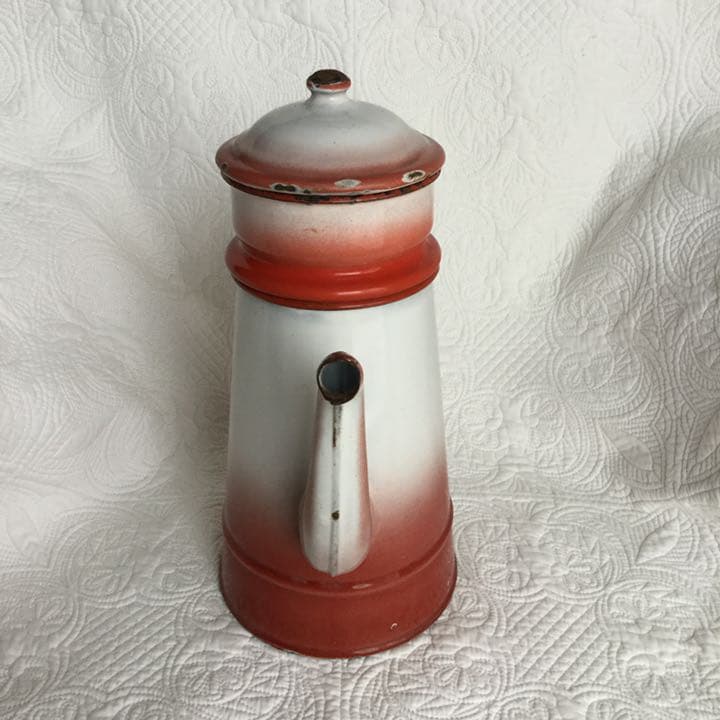 琺瑯ポット✳︎フランス　アンティーク