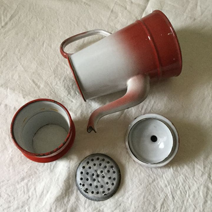 琺瑯ポット✳︎フランス　アンティーク