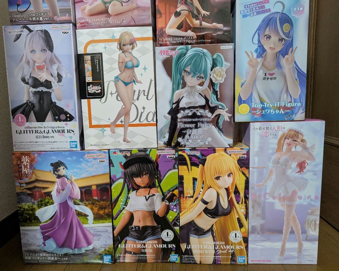 最新込みプライズフィギュアまとめ売り　美少女系１５体　即配送可