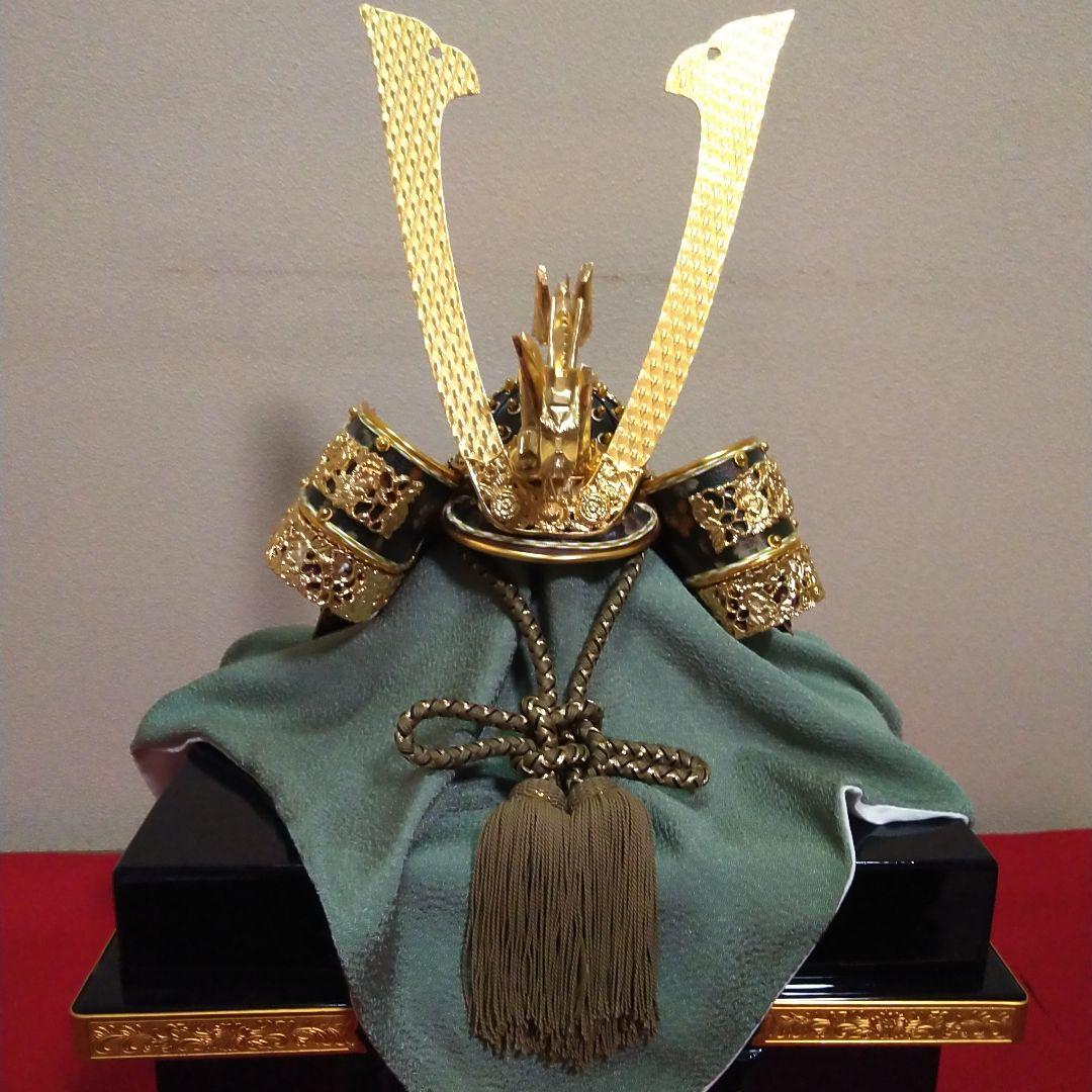❤再度、大幅値下げ!❤【美品】五月人形　兜飾り　平安武徳作『京鎧』兜収納飾り