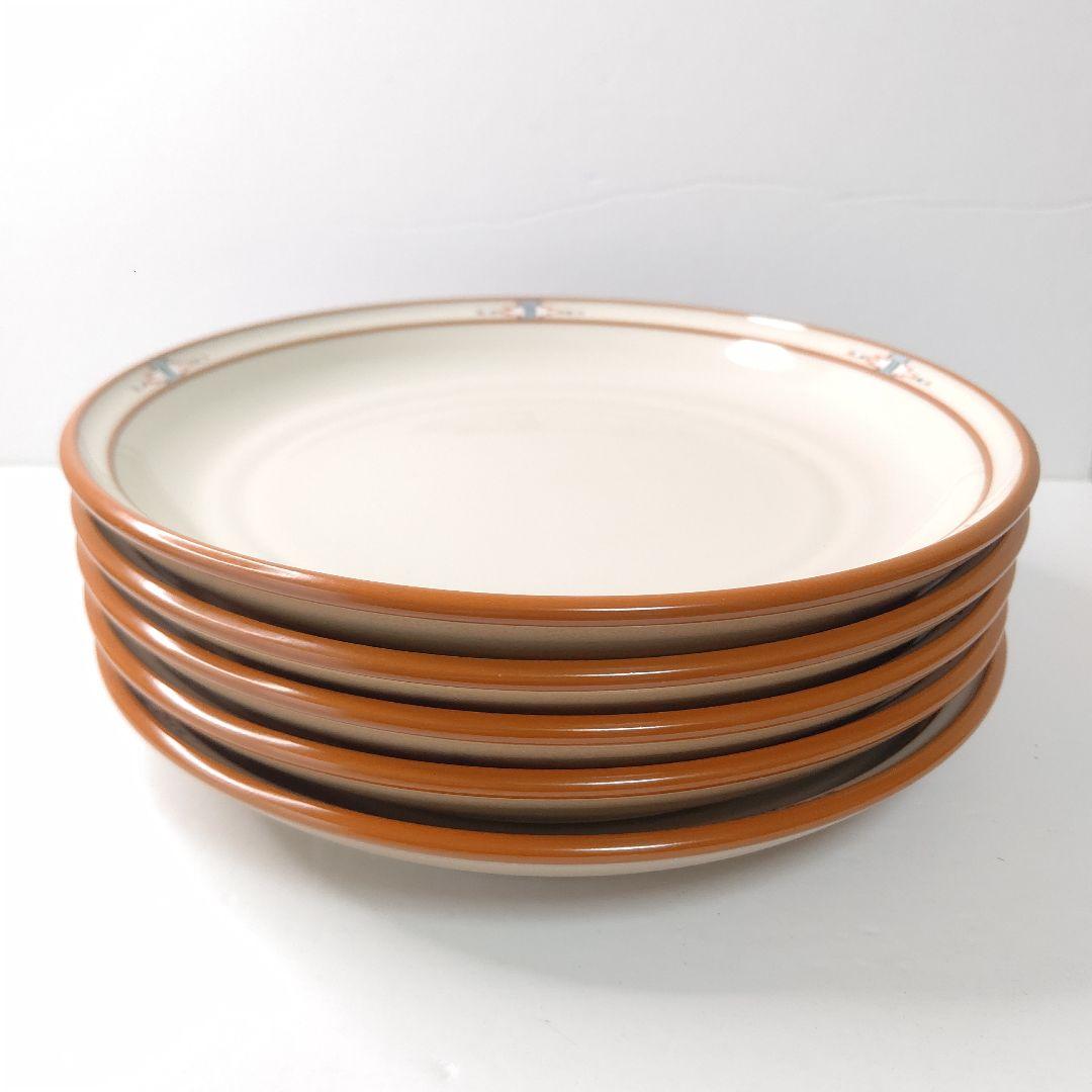 ノリタケ　ストーンウェア　ボルダーリッジⅡ 8699　プレート　皿　5枚　極美品