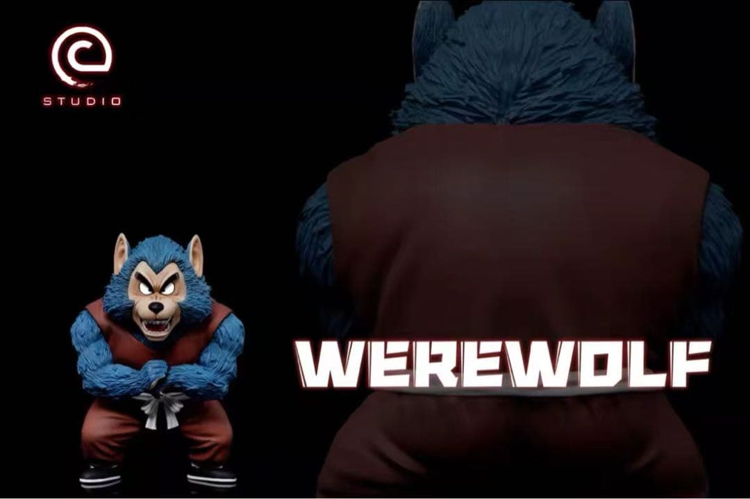 ドラゴンボール 男狼 ガレキ ガレージキット スタチュー X①