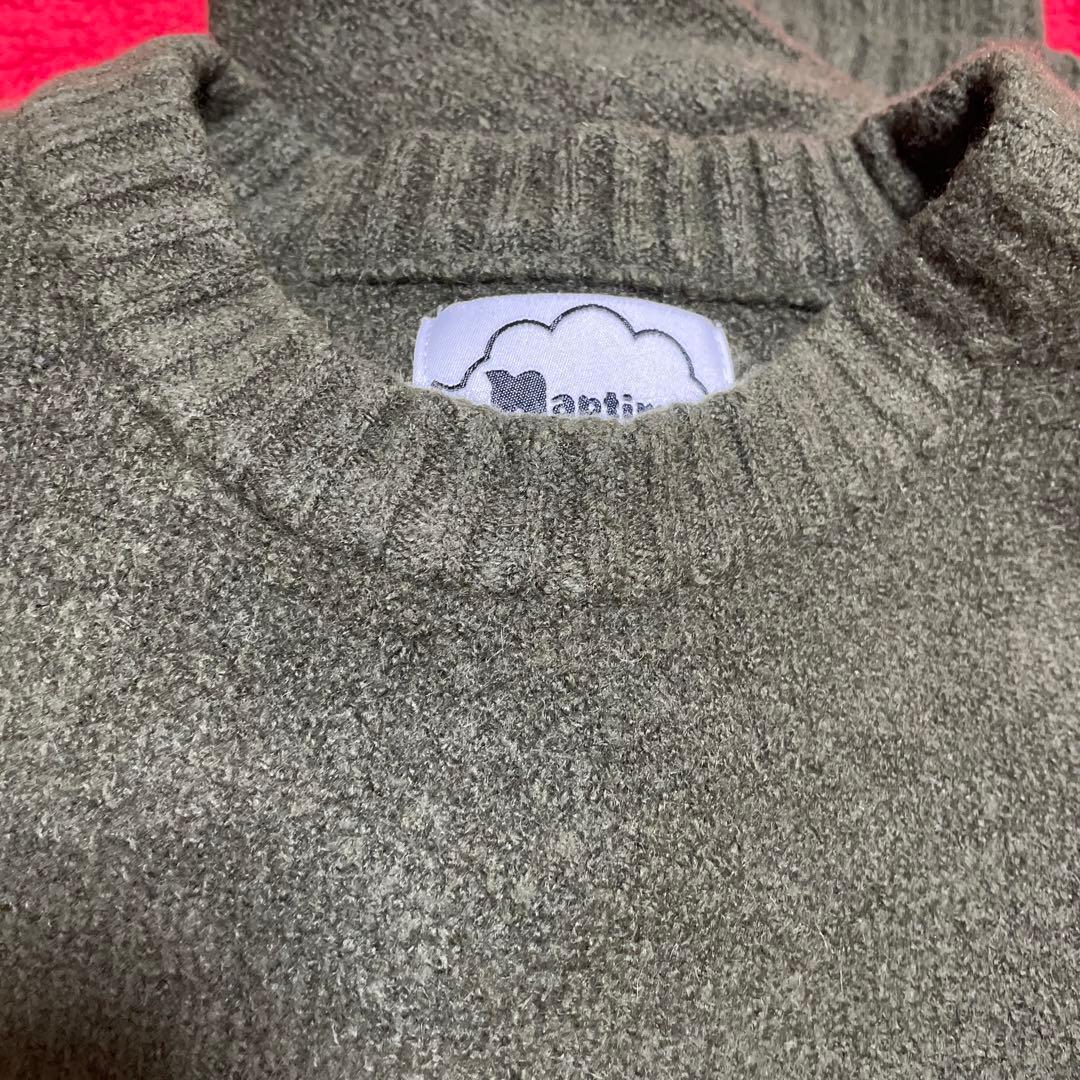 ナップタイム naptime. Nissy カーキ プルオーバー ニット