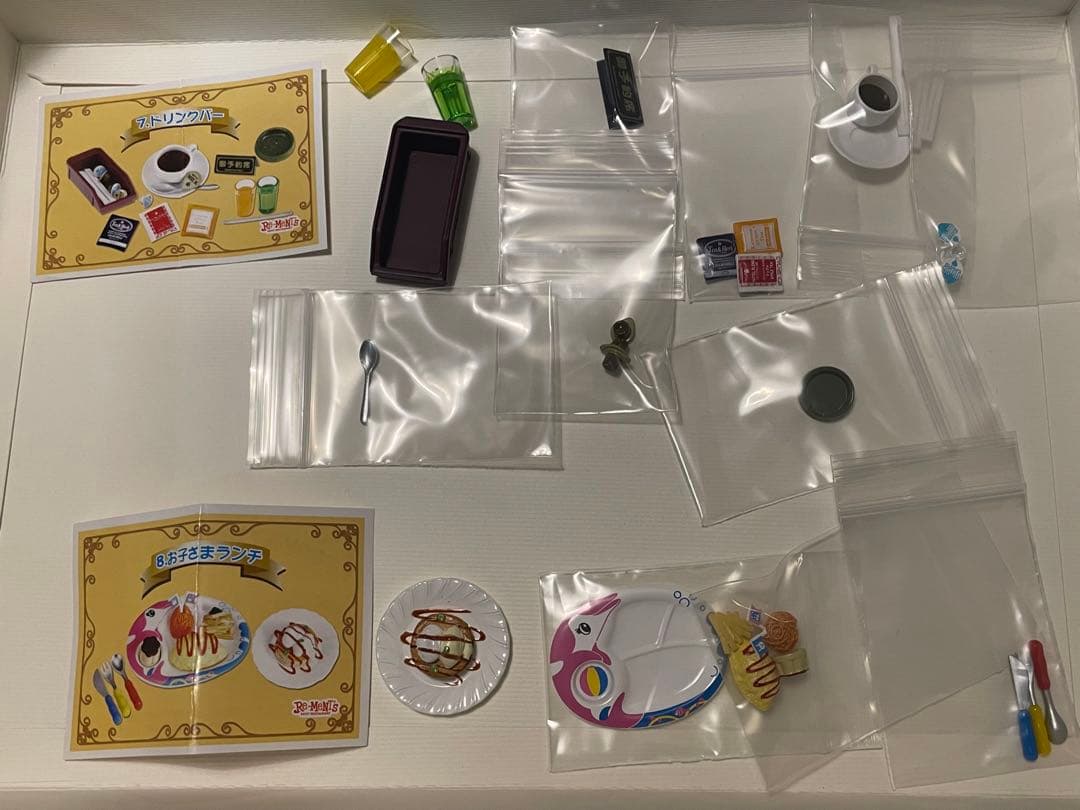 リーメントre mentぷちサンプル　みんなでファミレス 全10種　コンプリート