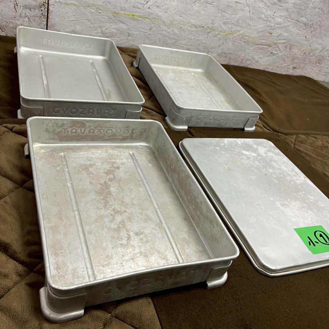 GYOZAVAT N44-2 バット3枚 フタ1枚 セット 小① A1375