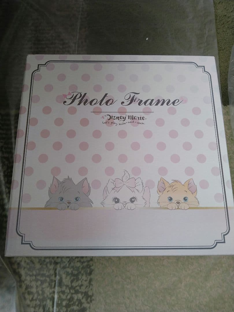 ディズニー　マリー　トゥルーズ　ベルリオーズ　フォトフレーム　写真立て　レア