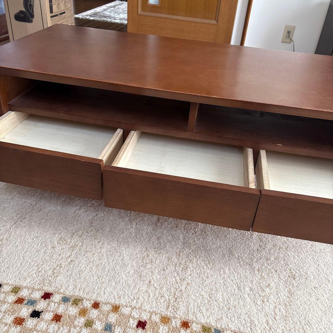 ニトリ　センターテーブル ロレインミドルブラウン