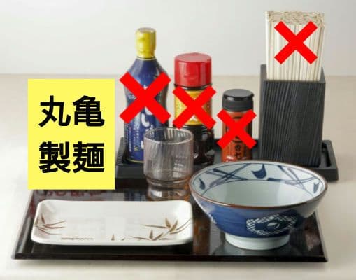 丸亀製麺 卓上再現セット 皿 食器 食卓 限定 当選品 キャンペーン