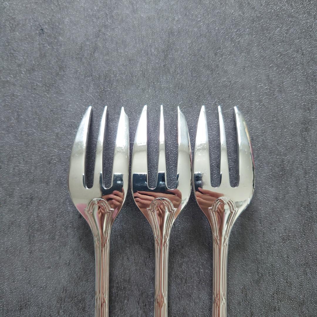 クリストフル リュバン ケーキフォーク 3点