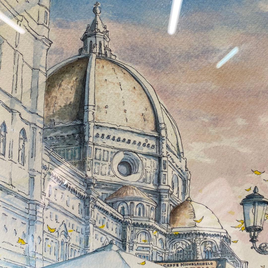 内田新哉作『F・ショパン』 リトグラフ 343/400 版画 絵画 サイン入り