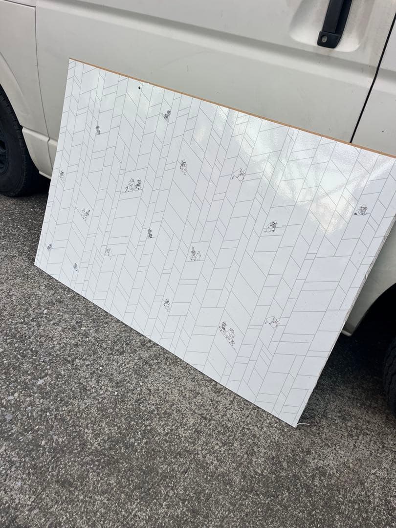 ムーミン　ホーローパネル横柄 大版