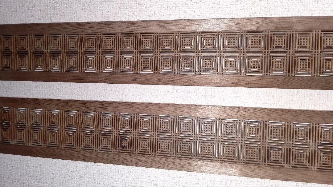 組子細工　神代木使用