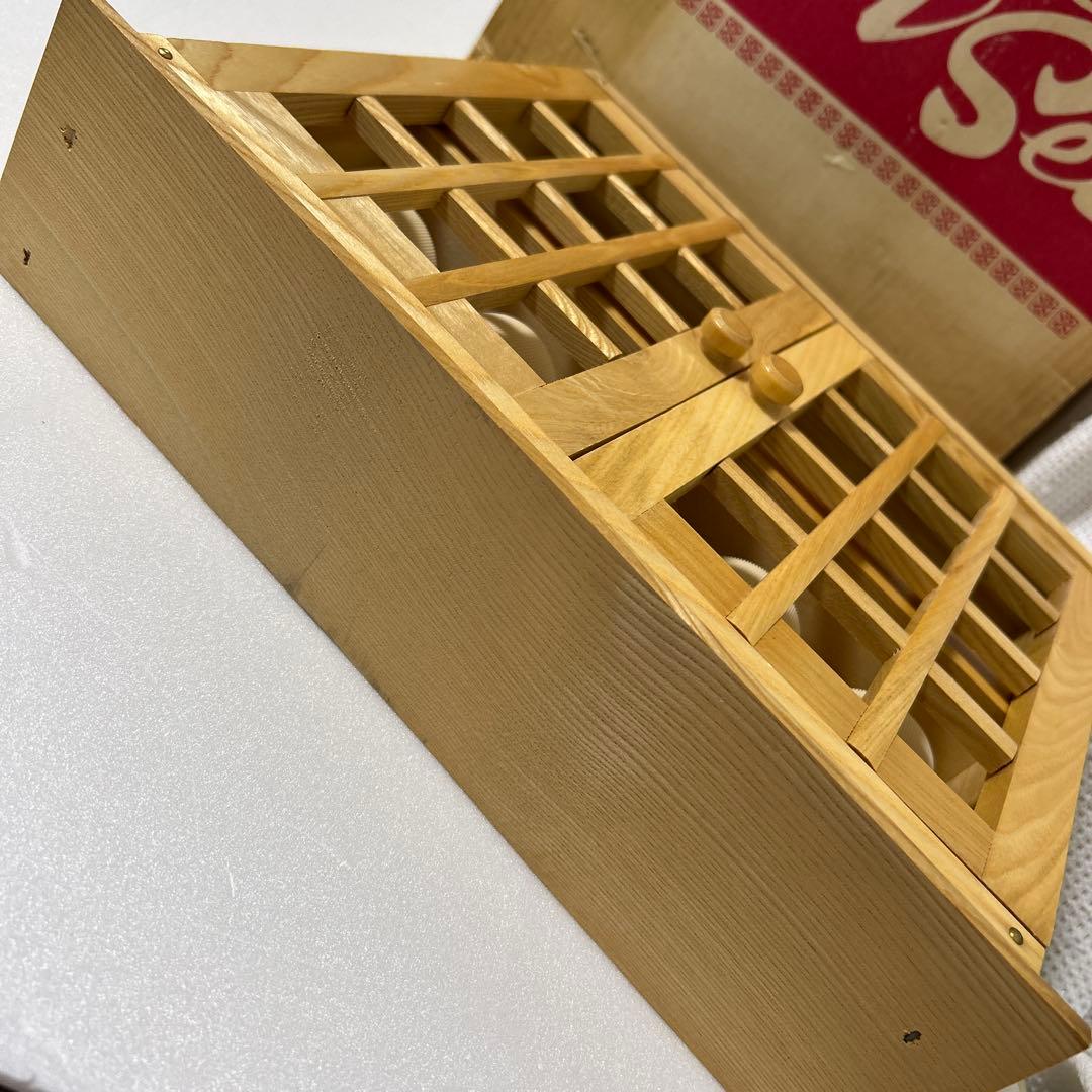 レトロ　S&B スパイスラック