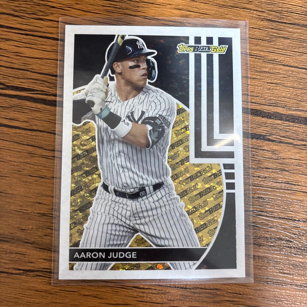 アーロン・ジャッジ Topps mlbカード black gold BG-4 - メルカリ
