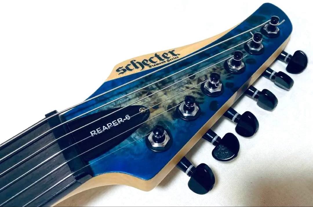 Schecter Reaper-6 Diamond series 超美品 良品 - メルカリ