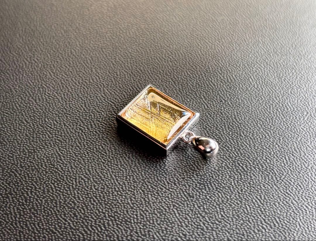 究極品質　宇宙の彼方から舞い降りし奇跡の隕石　プレミアムゴールドギベオンのPT