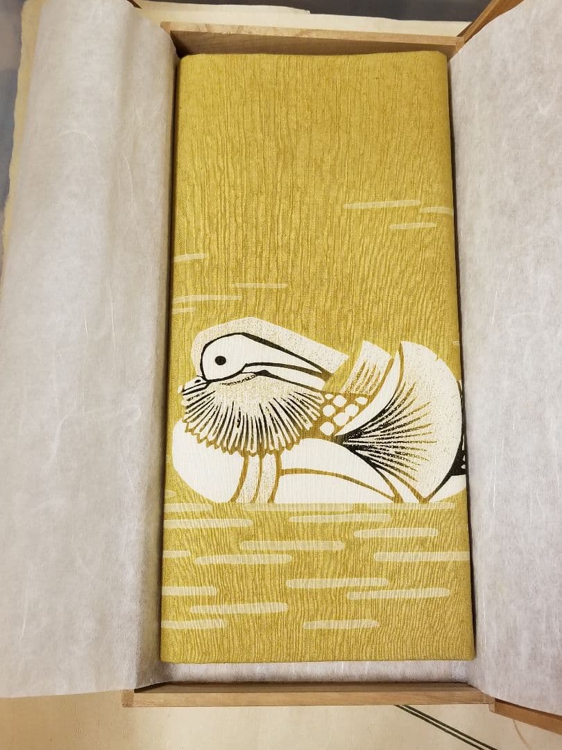 人間国宝作:友禅染タペストリー