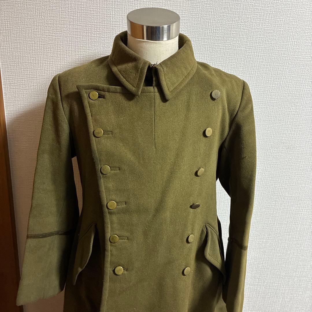 実物】日本軍 将校 外套 オーバーコート - メルカリ