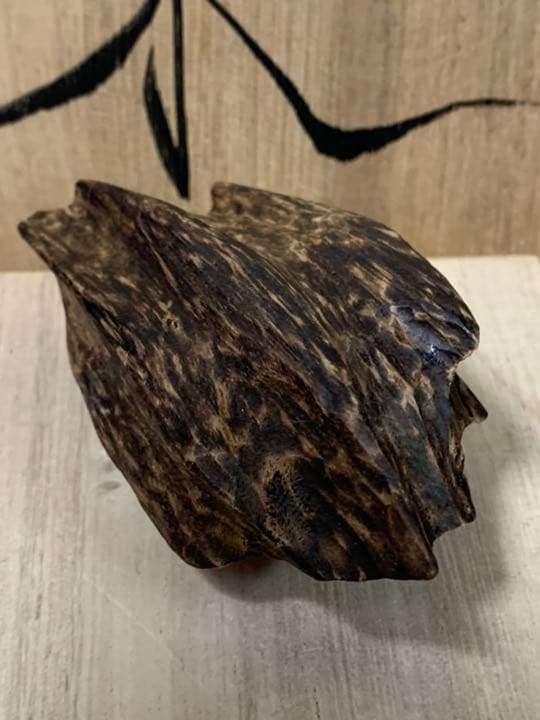 特大 逸品 特割 京都古寺所蔵売切価格天然香木伽羅蜜(香木伽羅沈香)74万円品