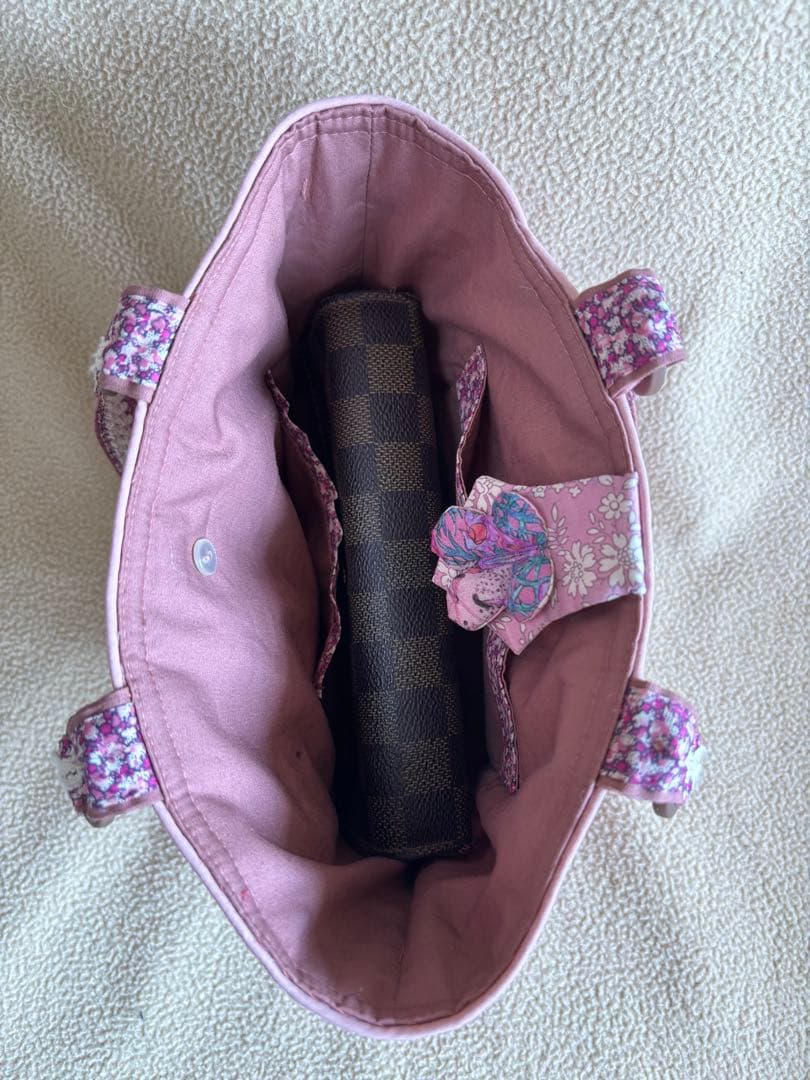 注意:予約品:ミニトートバッグ＊パッチワークキルト＊