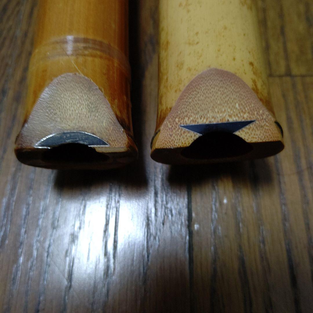 諏訪銘　尺八二管　和楽器　伝統楽器　一尺八寸と一尺六寸管