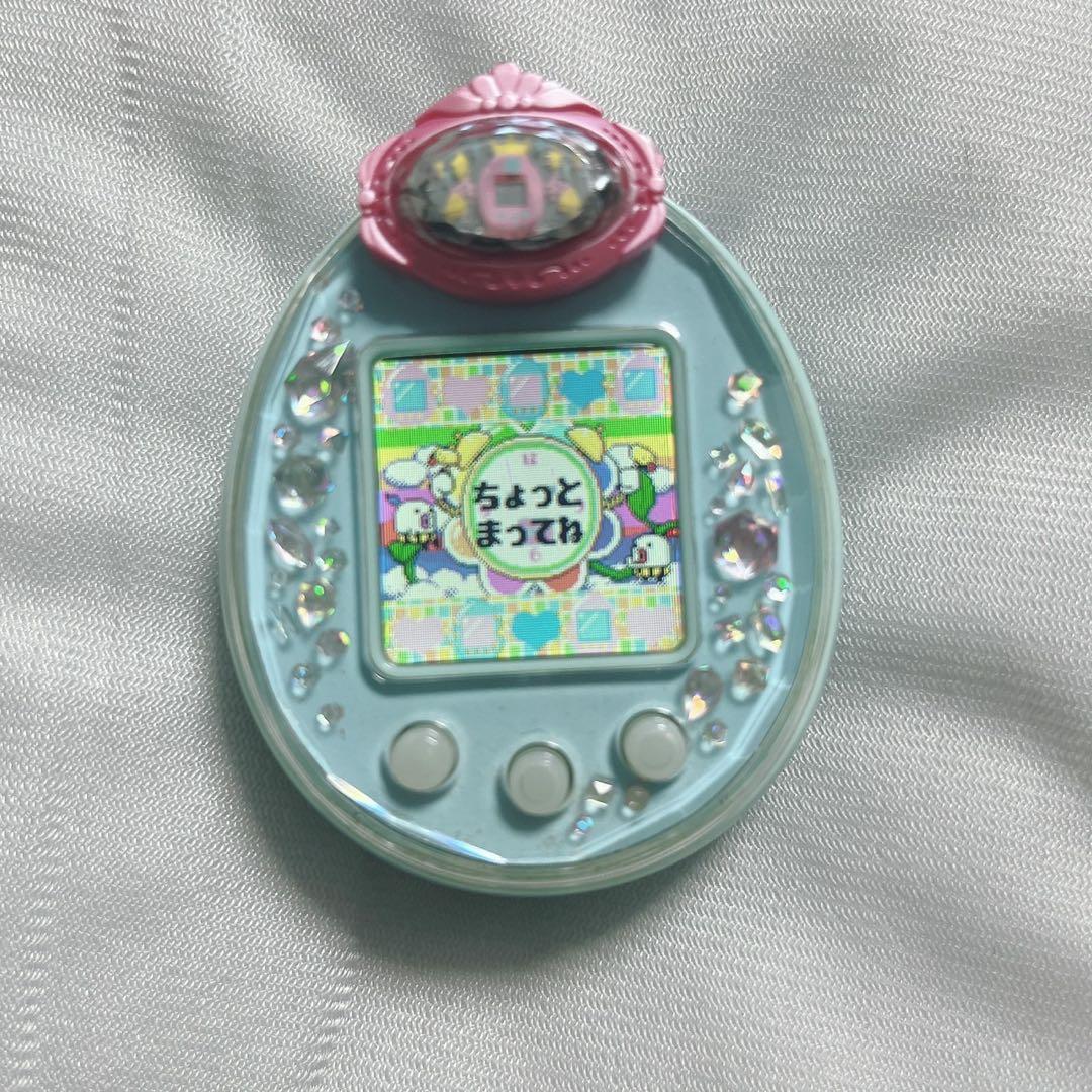 たまごっちピース ブルー Tamagotchi P's たまデコピアス付き - メルカリ