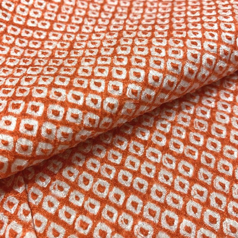 502ag31■七五三 節句 総絞り 七歳 女児 着物&被布■状態良好