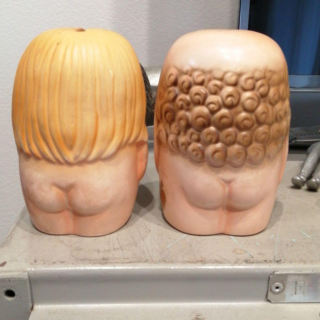 アダムとイブ　貯金箱　激レア