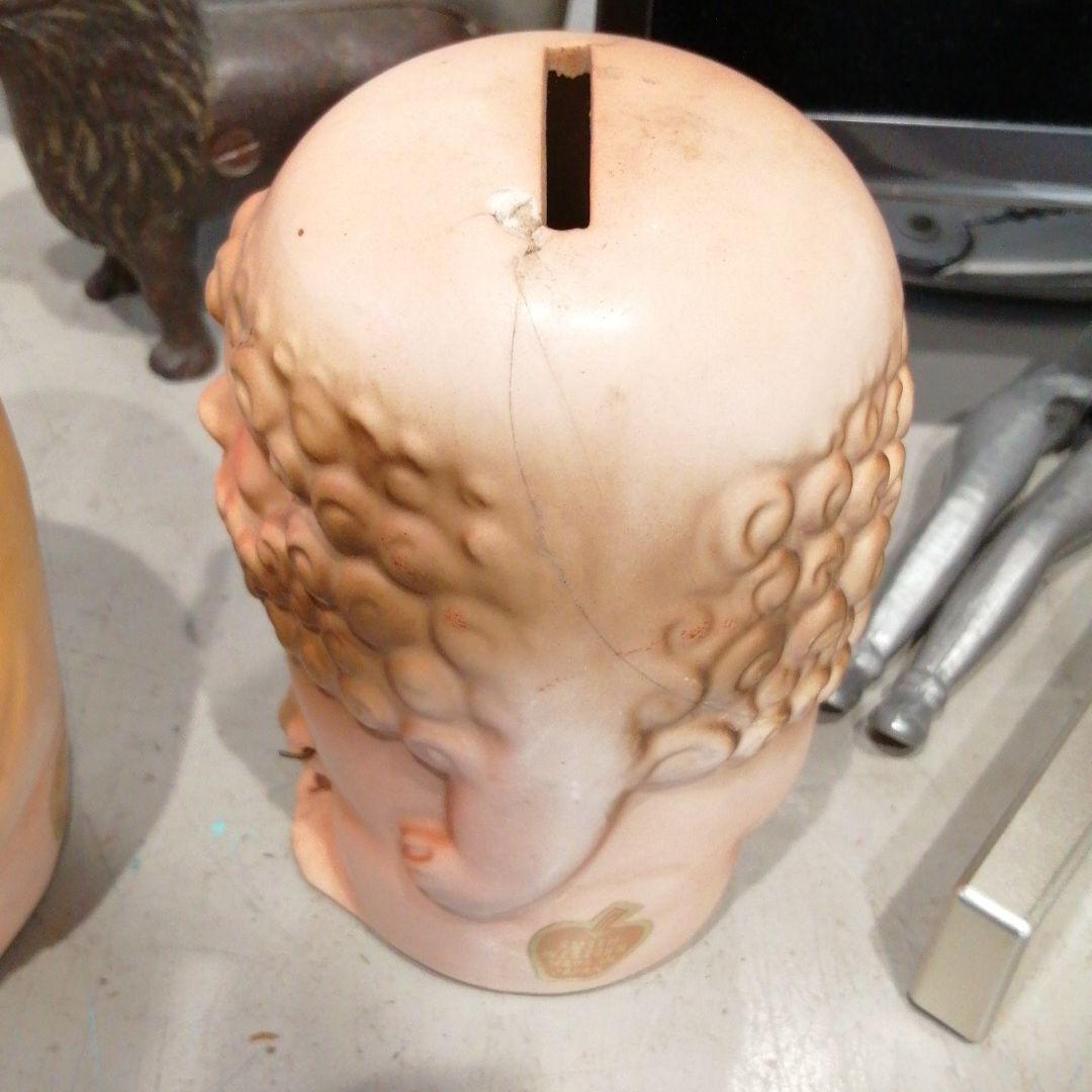 アダムとイブ　貯金箱　激レア