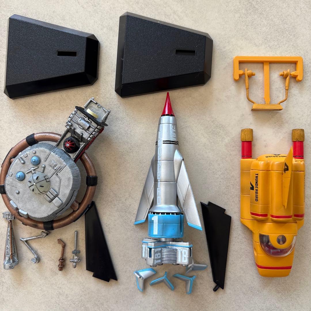 コナミ】SFムービーセレクション サンダーバード 1号 4号 5号 3点