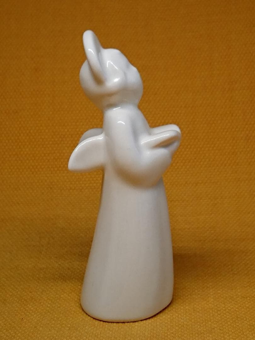 人形　天使　陶器　デンマーク　置物　インテリア　工芸品　美術品　A2750
