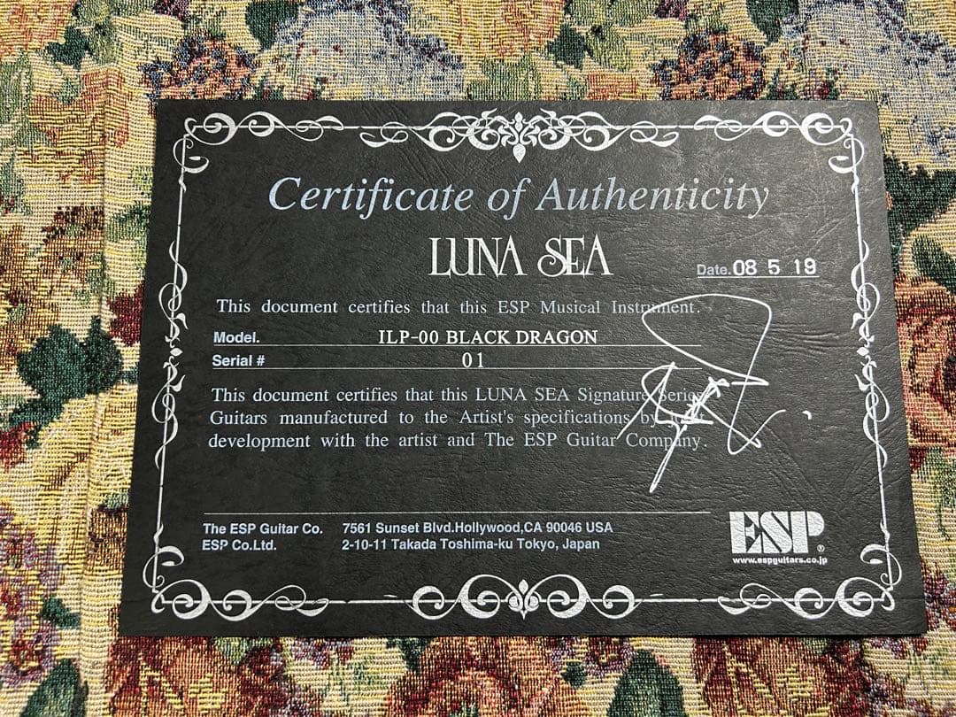 ESP INORAN BLACK DRAGON #01 - メルカリ