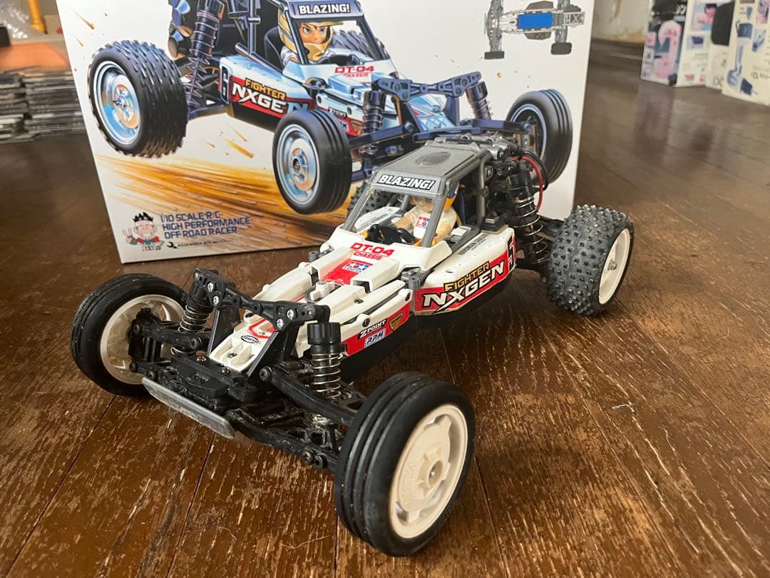 タミヤ　DT04 ファイターネクスジェン　メカ付き！