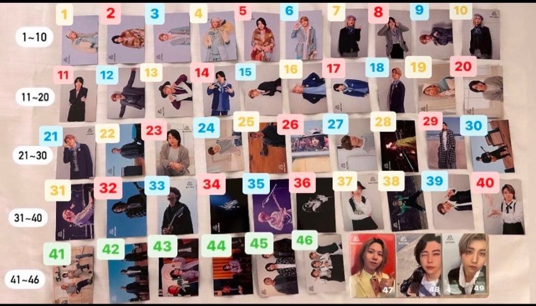 Mrs. GREEN APPLE ミセス フォトカ 大森元貴 ＋集合 各公演 - メルカリ