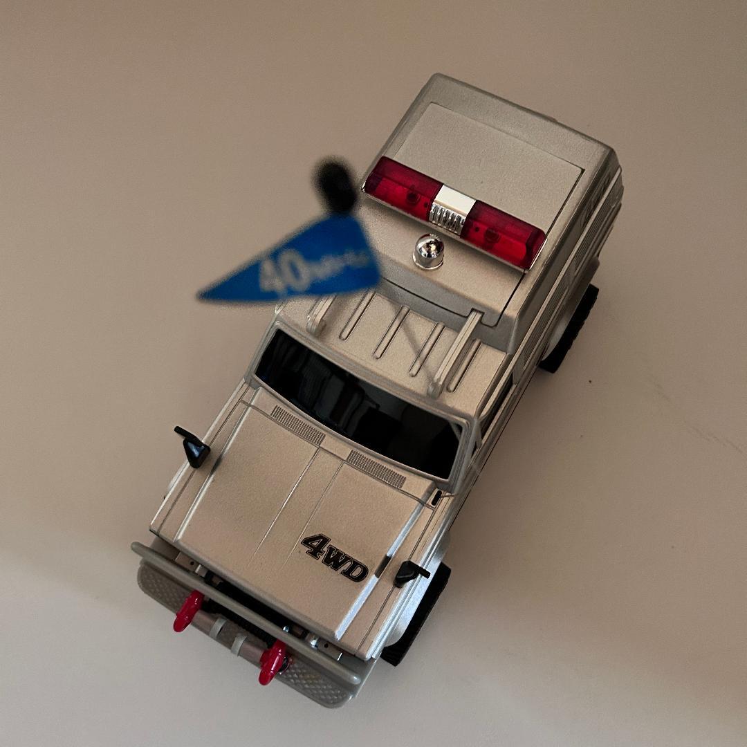 動作品】西部警察 日産サファリ 4WD レア 貴重 当時物 ヨネザワ