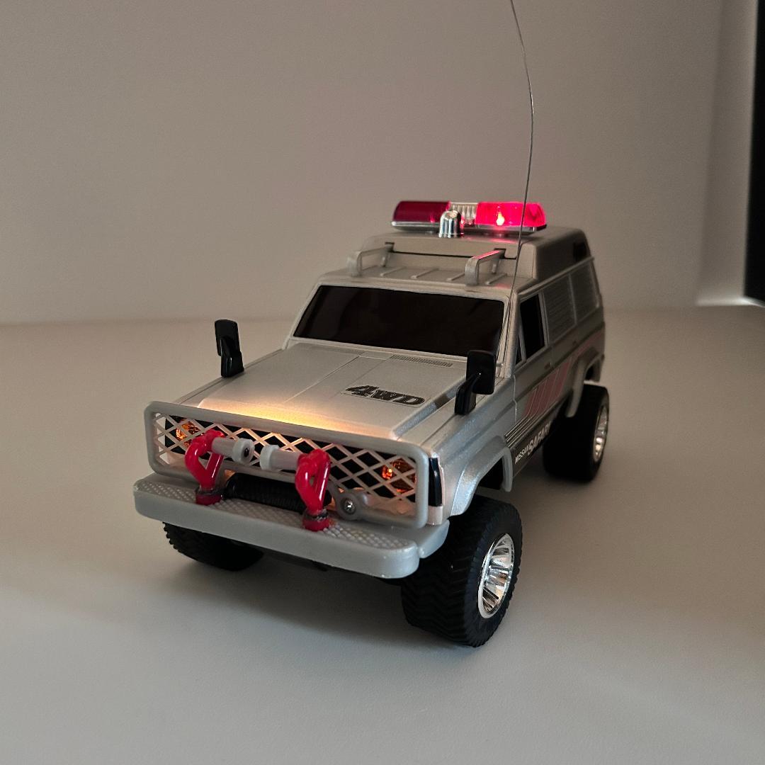 動作品】西部警察 日産サファリ 4WD レア 貴重 当時物 ヨネザワ