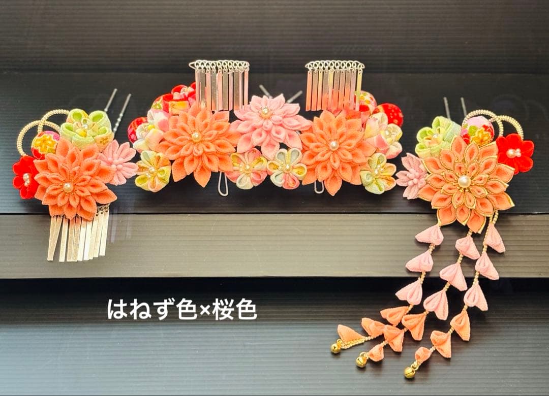 tmm♡Leaさま専用 七五三髪飾りセット 7-35