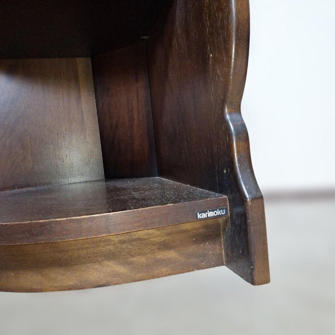 カリモク家具　ルスティック　コーナーキャビネット