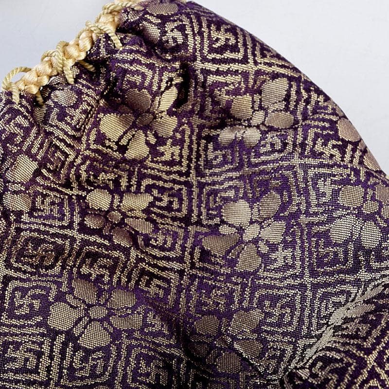 茶道具 瑞光窯造 佐々木八十二作 筒井写 瀬戸茶入 仕覆付 共箱 C 8909