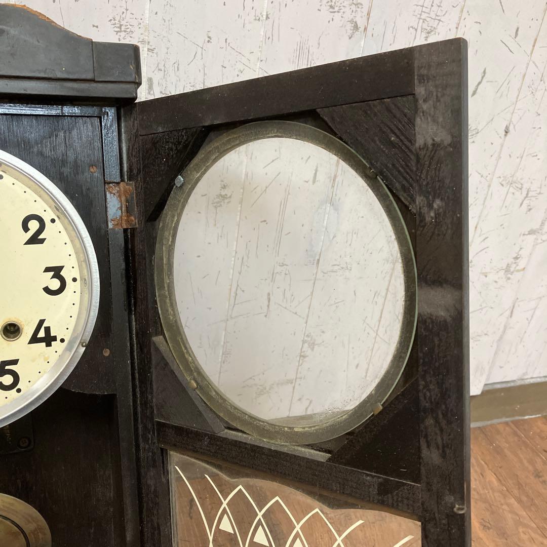 E-2 ジャンク品 昭和レトロ 栄計舎 時計 SUPER DELUXE 振り子 - メルカリ