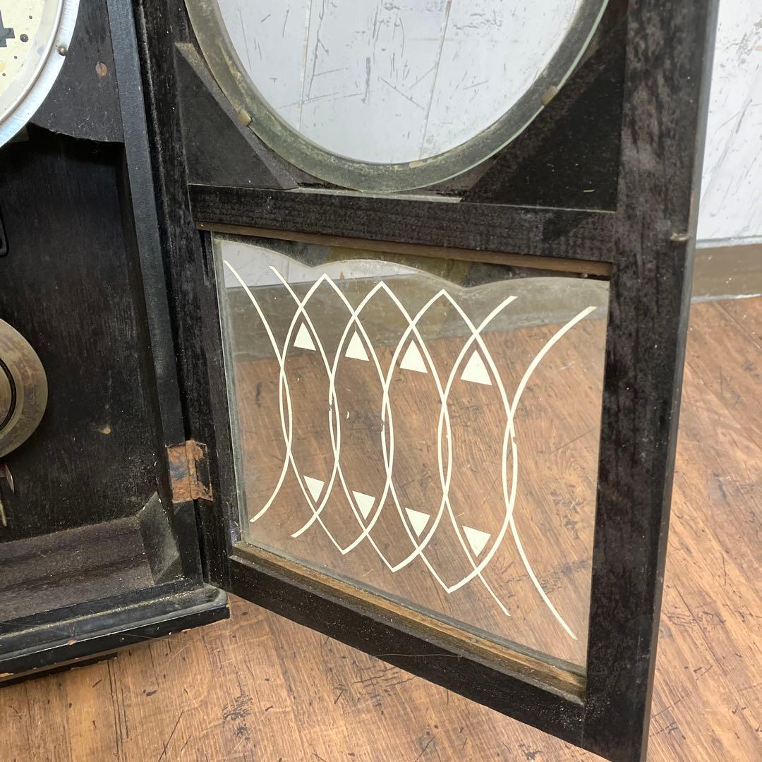 E-2 ジャンク品 昭和レトロ 栄計舎 時計 SUPER DELUXE 振り子 - メルカリ