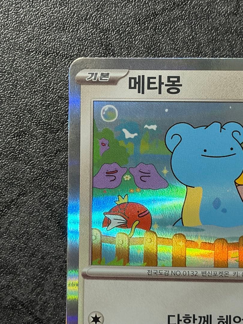 韓国版ピカチュウプロモカード 韓国メタモンプロジェクト 173/SV-P