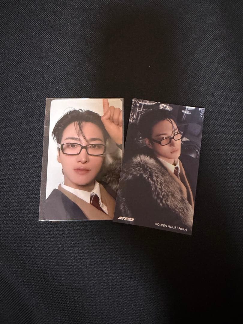 ATEEZ ソンファ 楽天 ラキロト トレカ ステッカー セット - メルカリ