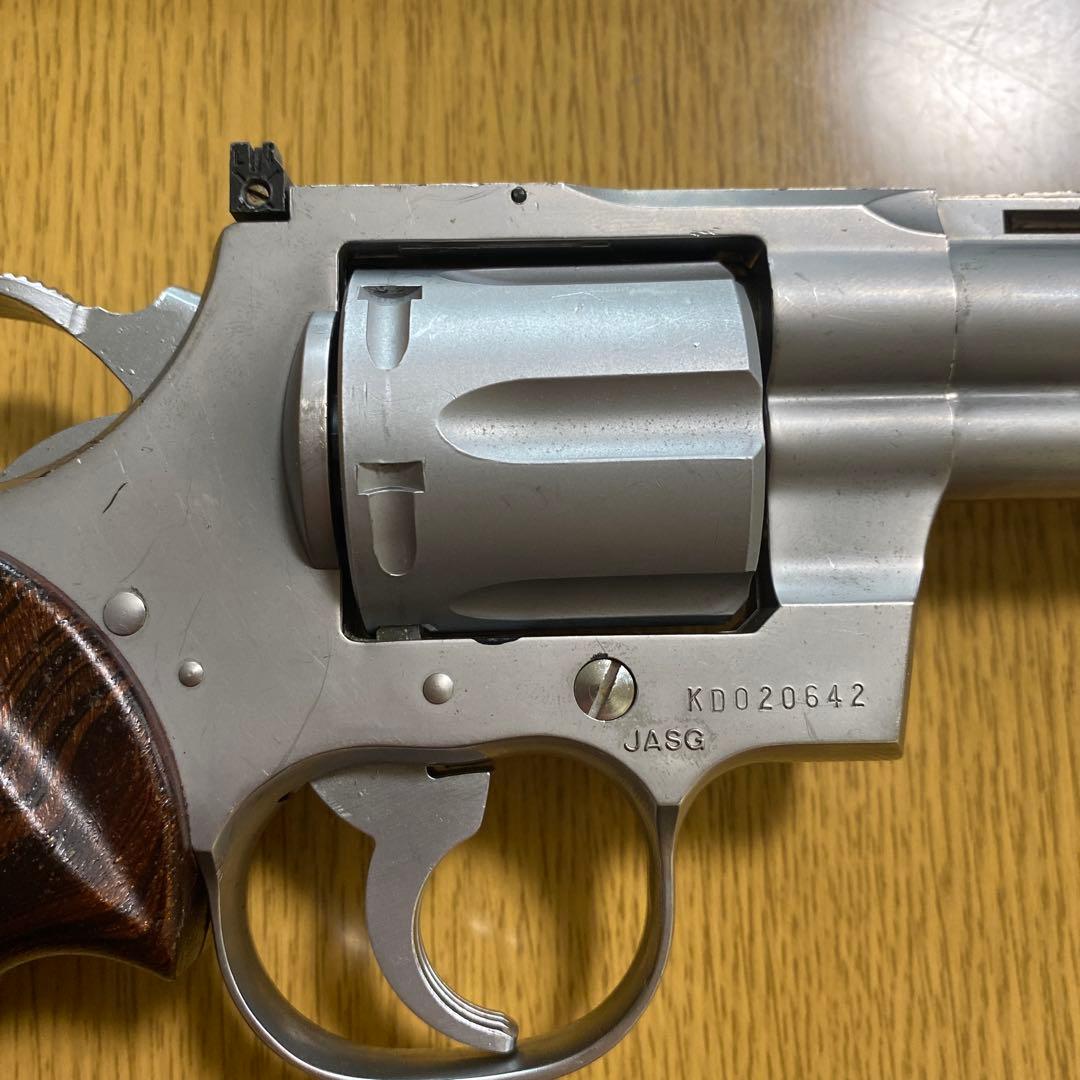 【レア】コクサイ コルトパイソン357 4インチ　ガスリボルバー